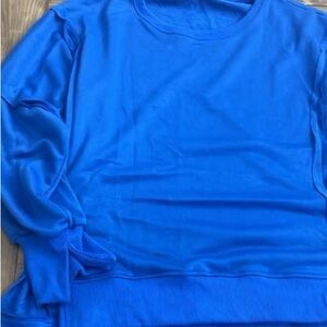 Vibrant Blue Sweatshirt